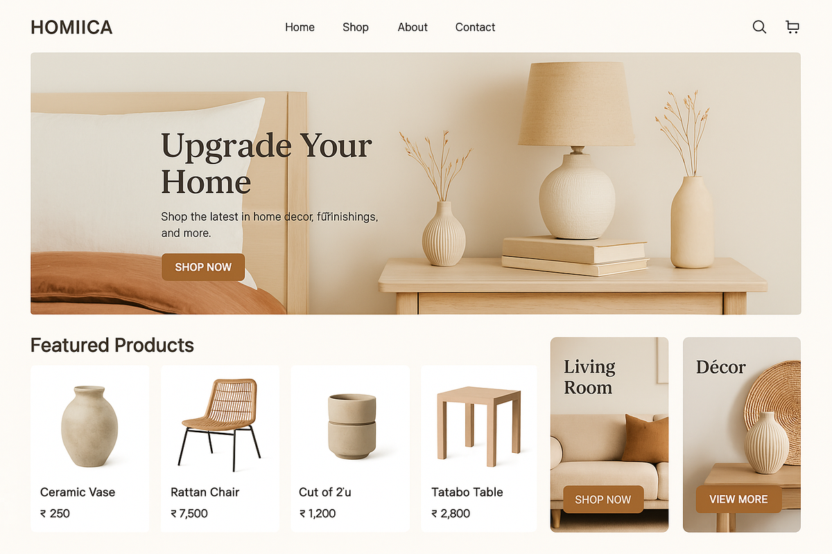 Home page