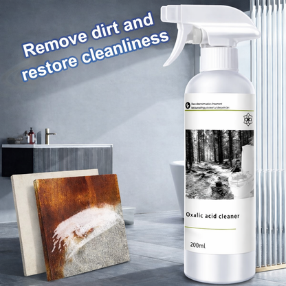 Oxalic Acid Stain Removal Spray, Toilet Cleaner Extra Strong, Oxalic Acid Cleaner 200ml(PACK 2) - CL-VA-1612