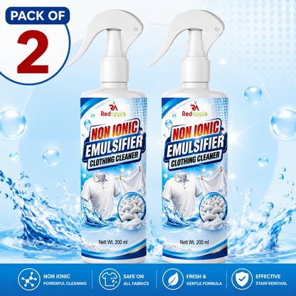 Non Ionic Emulsifier Clothing Cleaner Spray (Buy 1 Get 1 Free)