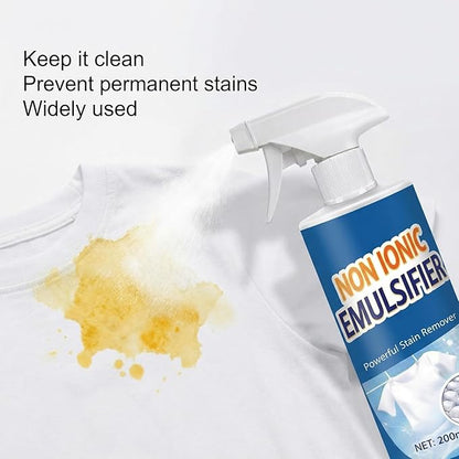 Non Ionic Emulsifier Clothing Cleaner Spray (Buy 1 Get 1 Free)