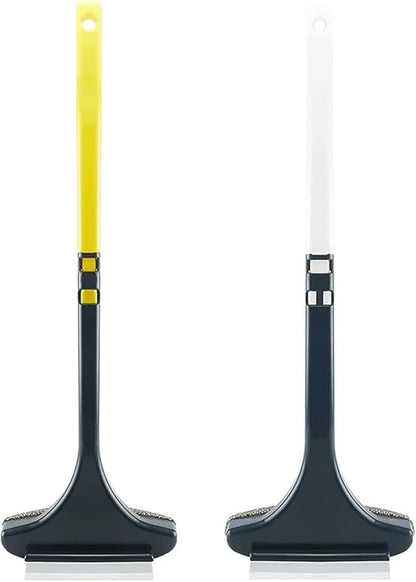 2-in-1 Mesh Cleaning Brush with Squeegee (RANDOM COLOR)