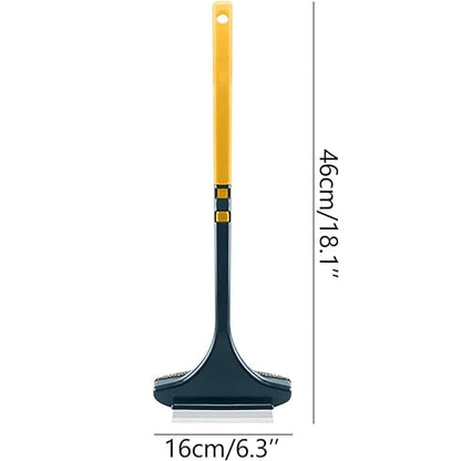 2-in-1 Mesh Cleaning Brush with Squeegee (RANDOM COLOR)