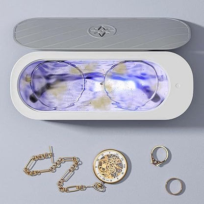 Portable Rechargeable Ultrasonic Jewelry Cleaner