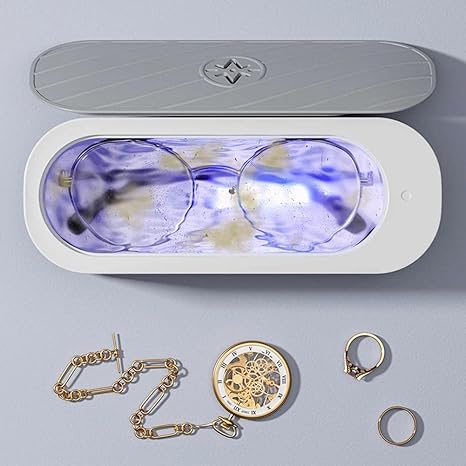 Portable Rechargeable Ultrasonic Jewelry Cleaner