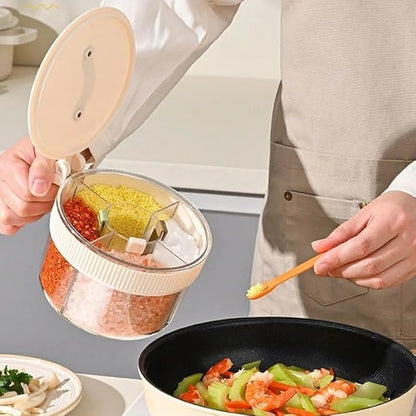 4-in-1 Airtight Spice Storage Box