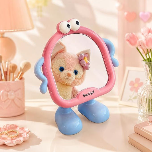 Cute Korean Cartoon Standing Mirror