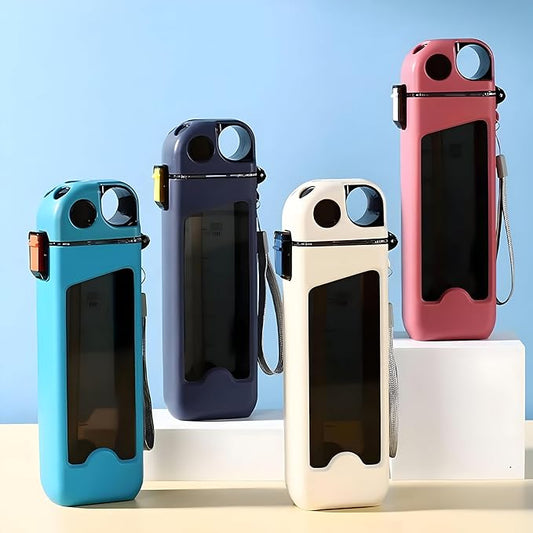 Slim Flat Travel Water Bottle