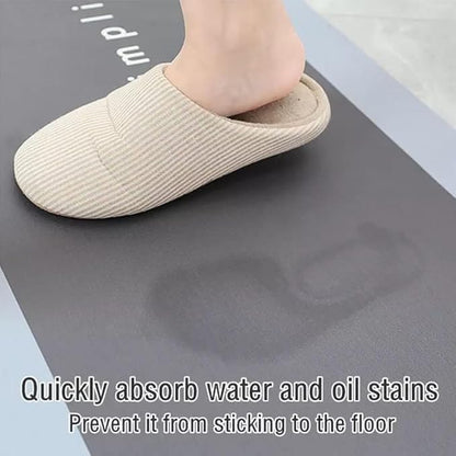 2 Pcs Kitchen Mat