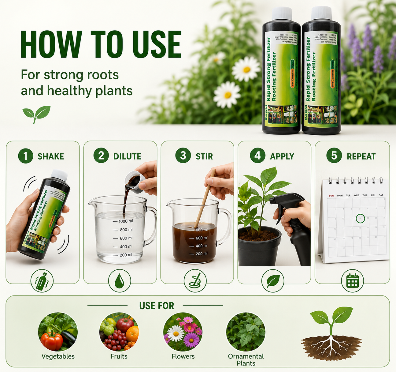 Rapid Strong Rooting Fertilizer (Buy 1 Get 1 Free)