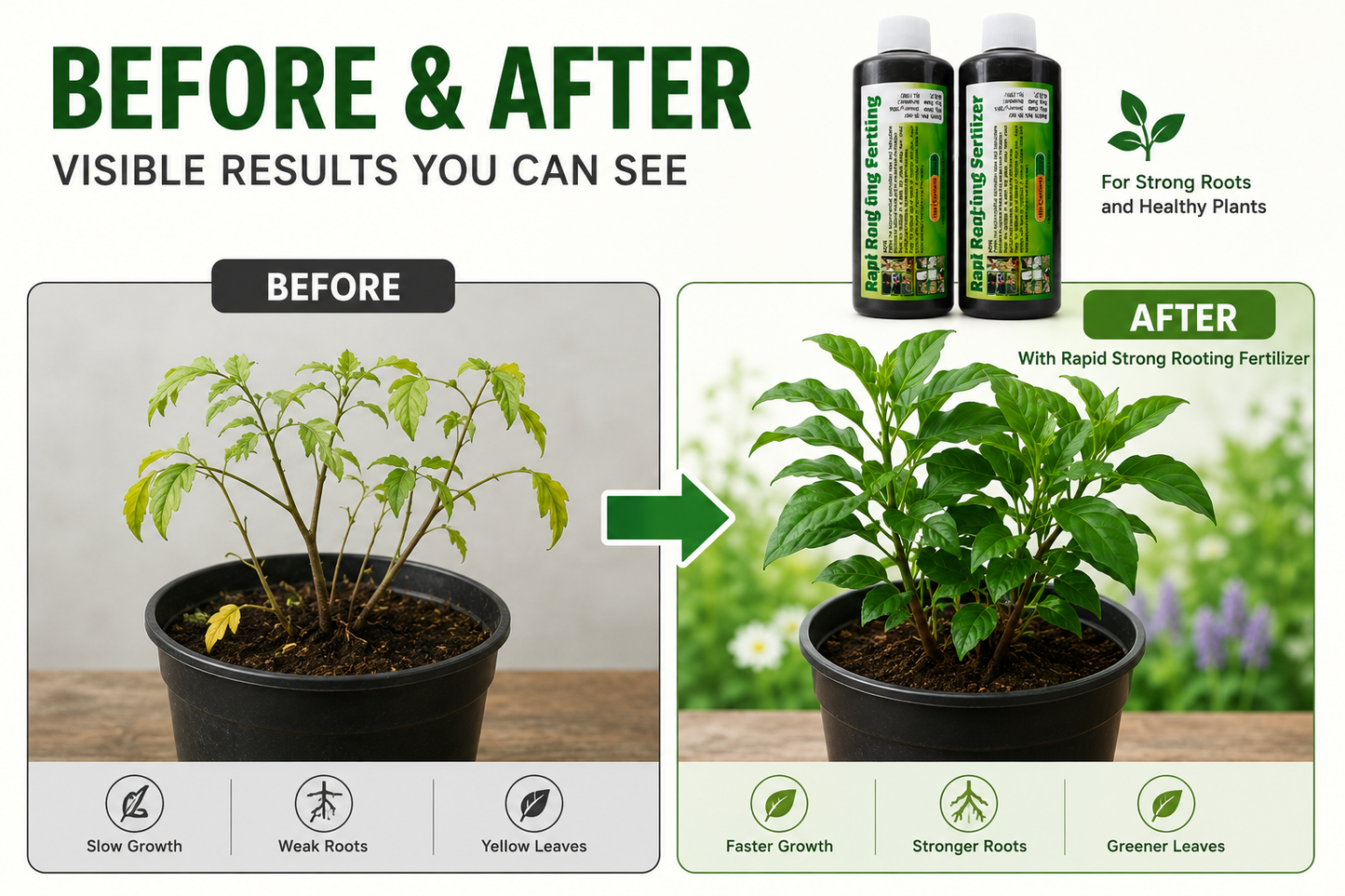 Rapid Strong Rooting Fertilizer (Buy 1 Get 1 Free)