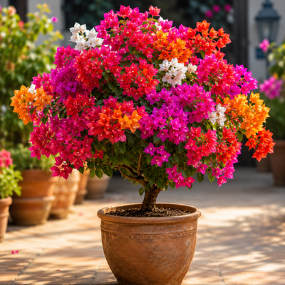 Mix Colour Bougainvillea Flower Seeds For Home Garden