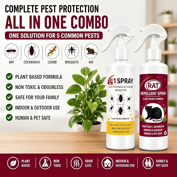Complete Pest Protection Spray Combo