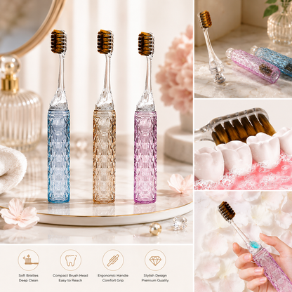 Royal Crystal Diamond Toothbrush