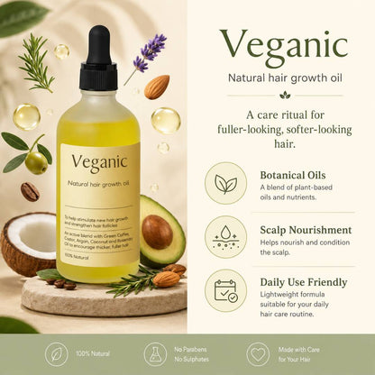 Veganic Natural Hair Growth Oil