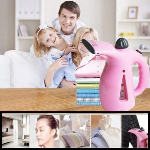 Handheld Garment Steamer Iron Fast Heat-up Portable Family Fabric Steam