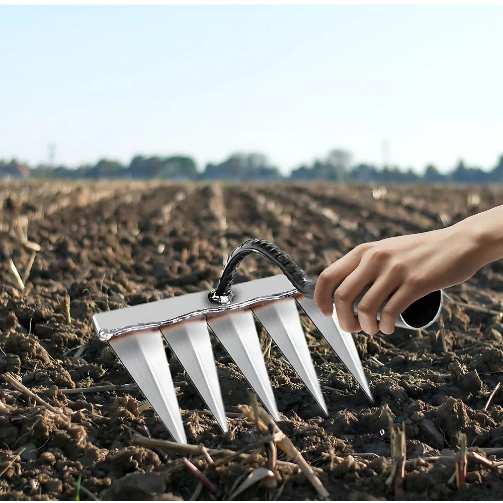 5-Tooth Carbon Steel Weeder