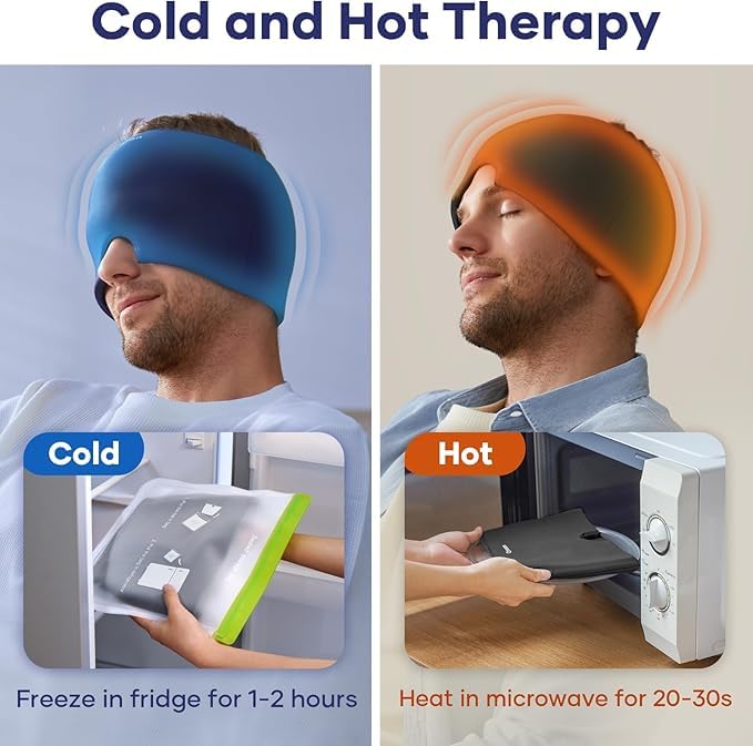 Magic Secret Hot & Cold Head Comfort Cap for Relaxation