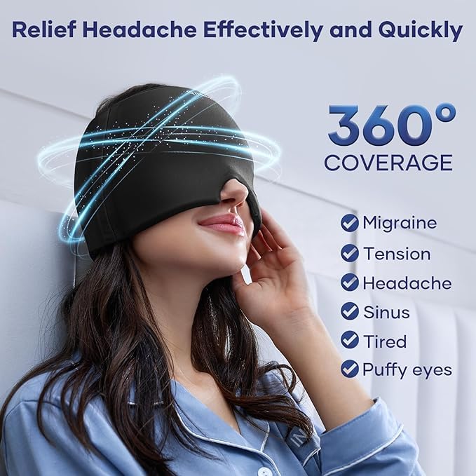Magic Secret Hot & Cold Head Comfort Cap for Relaxation