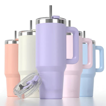 Insulated Plastic Mug with Handle