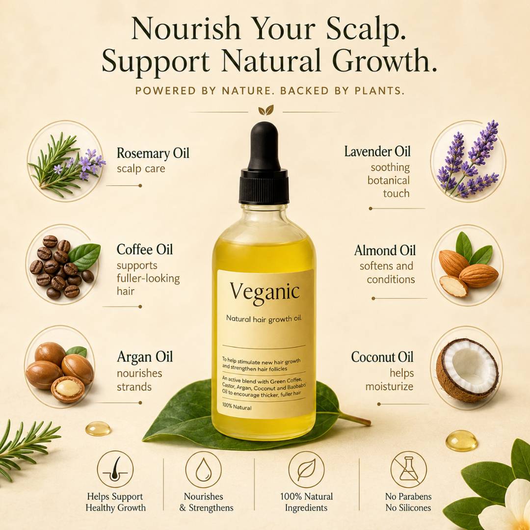 Veganic Natural Hair Growth Oil