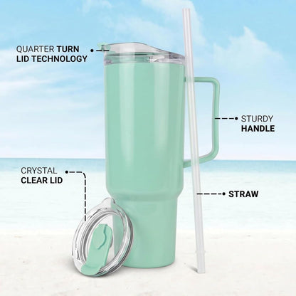 Insulated Plastic Mug with Handle