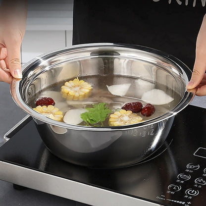 Stainless Steel Kitchen Drain Basket Set 3 in 1