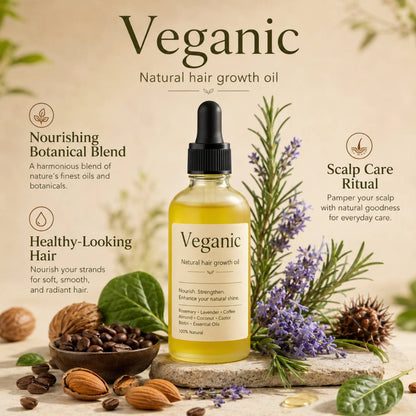 Veganic Natural Hair Growth Oil