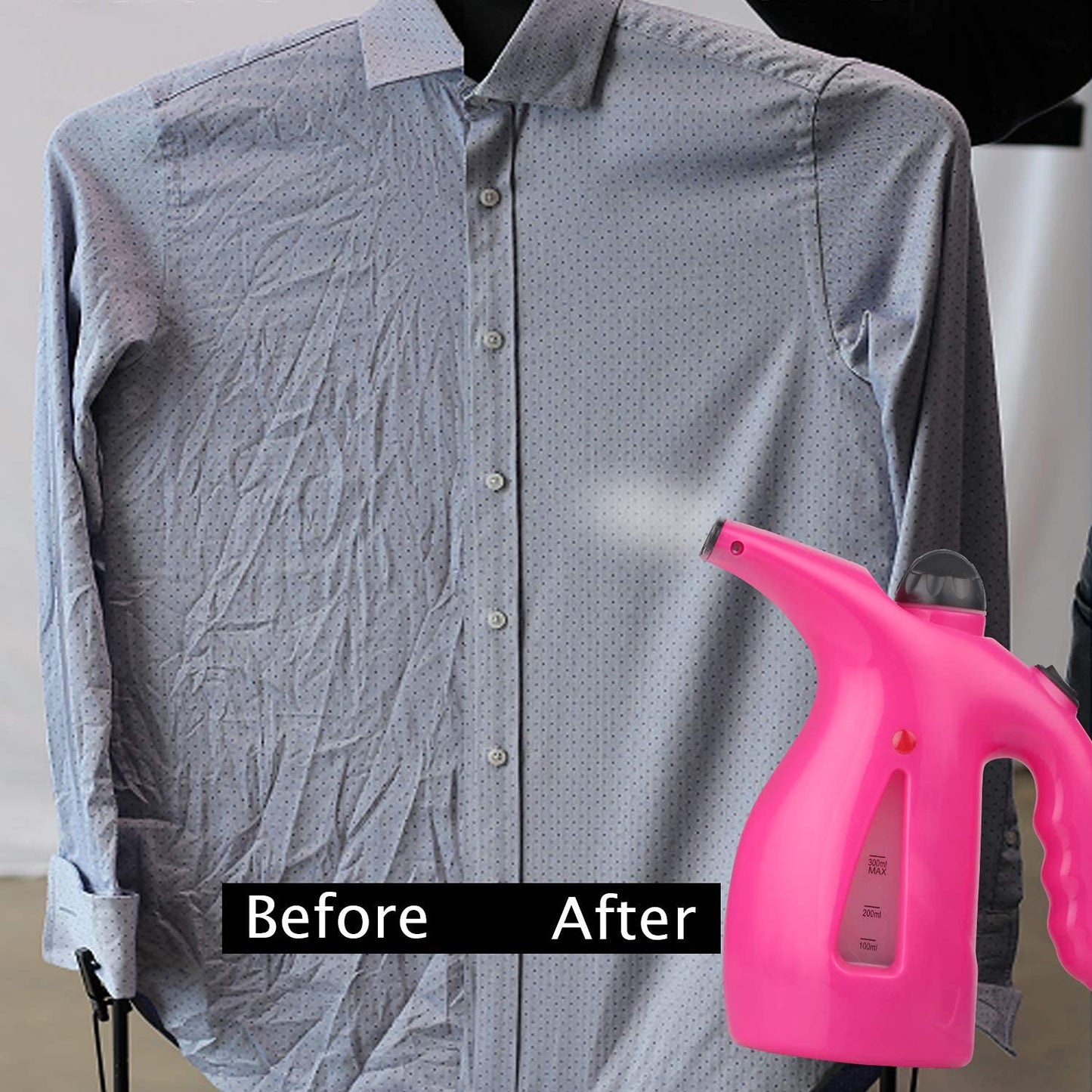 Handheld Garment Steamer Iron Fast Heat-up Portable Family Fabric Steam