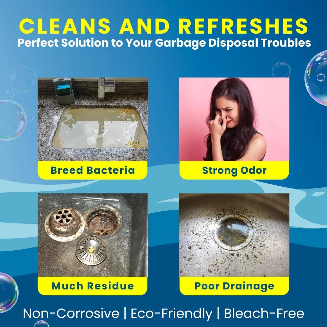 Lemonblast Yellow Bubble Tablets for Deep Cleaning 24 PCS