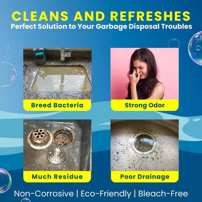 Lemonblast Yellow Bubble Tablets for Deep Cleaning 24 PCS