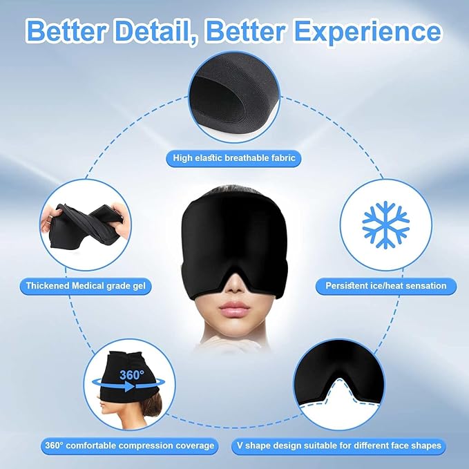 Magic Secret Hot & Cold Head Comfort Cap for Relaxation