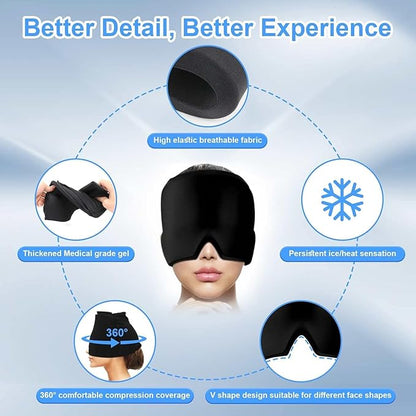 Magic Secret Hot & Cold Head Comfort Cap for Relaxation