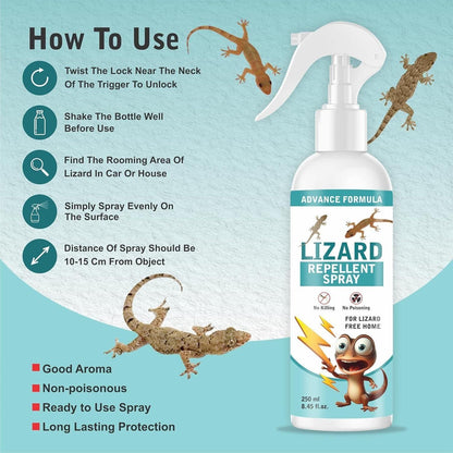 Lizard Repellent Spray - Pack Of 2