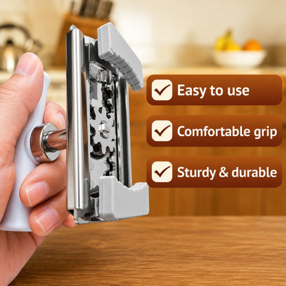 Stainless Steel Can Opener Adjustable Jar Openers