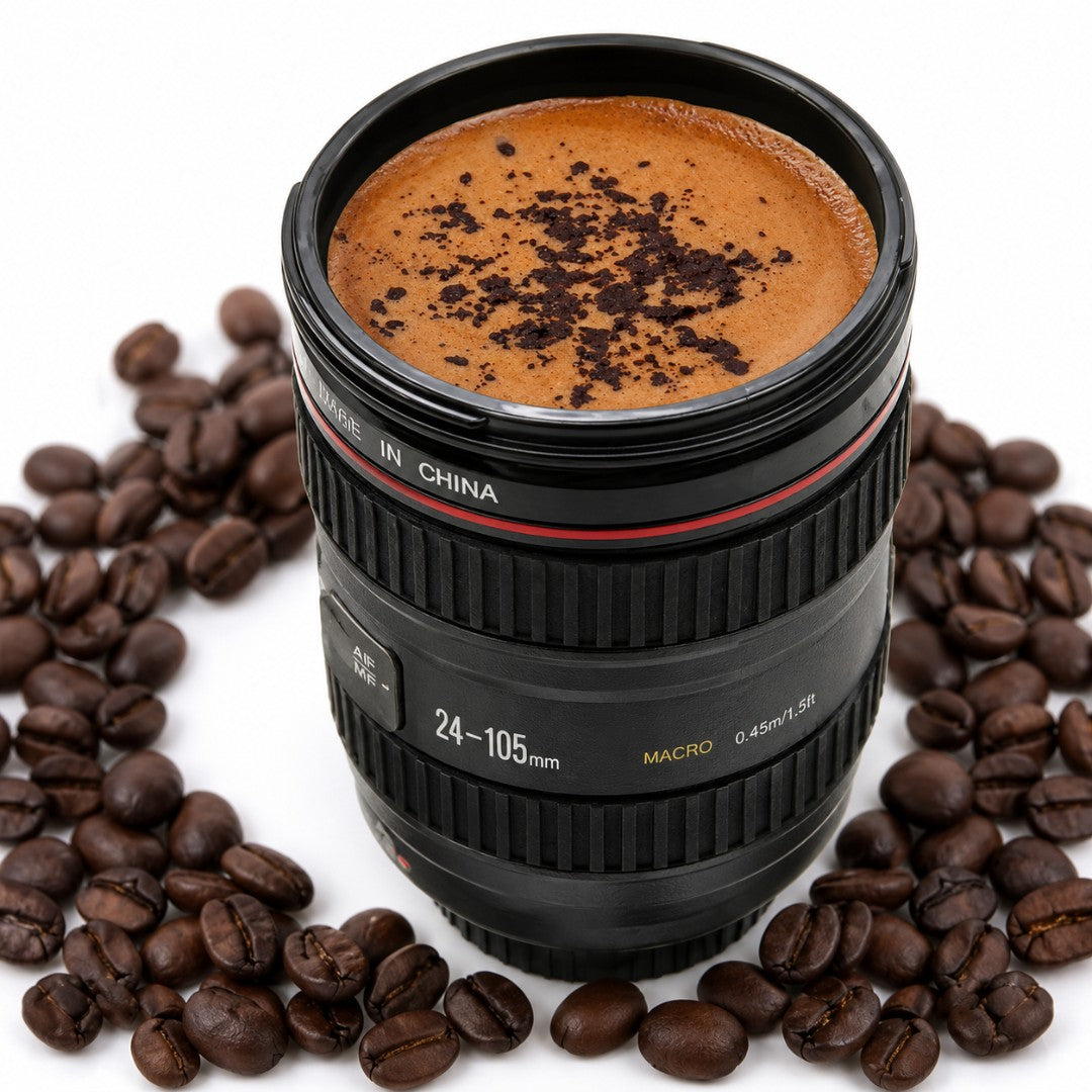 CAMERA Coffee Mug With Lid