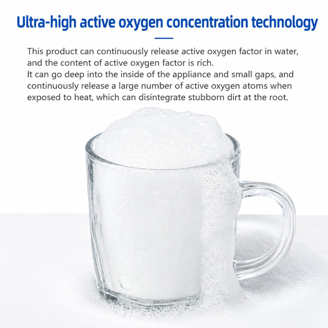 Active Oxygen Descaling Scale Remover,Kitchen Tablets (10 Pcs)