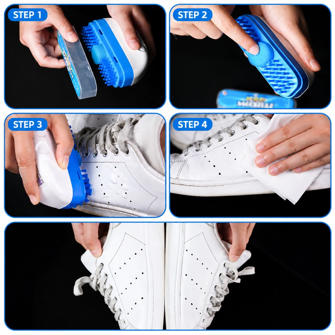 White Shoes Cleaning Premium Shoes Edge Whitening Cleaner Waterless