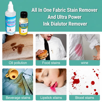 All In One Fabric Stain Remover And Ultra Power Ink Dialutor Remover