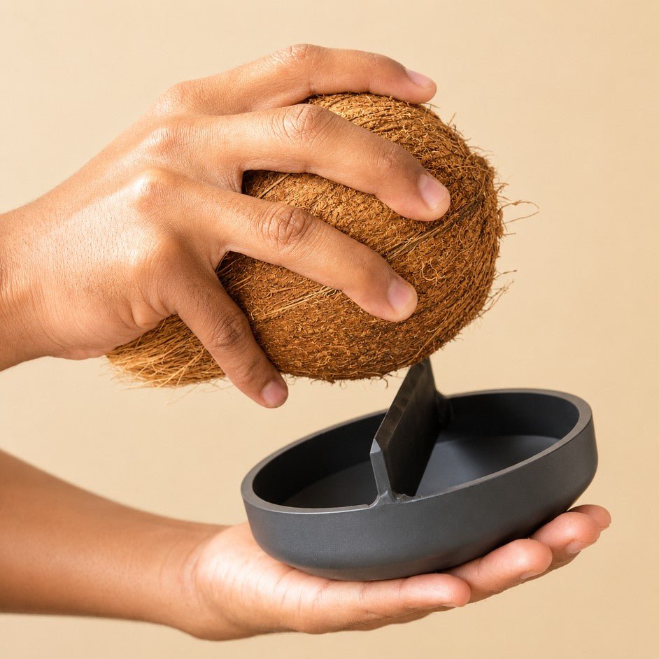 Coconut Breaker Hand Press Tool for Kitchen