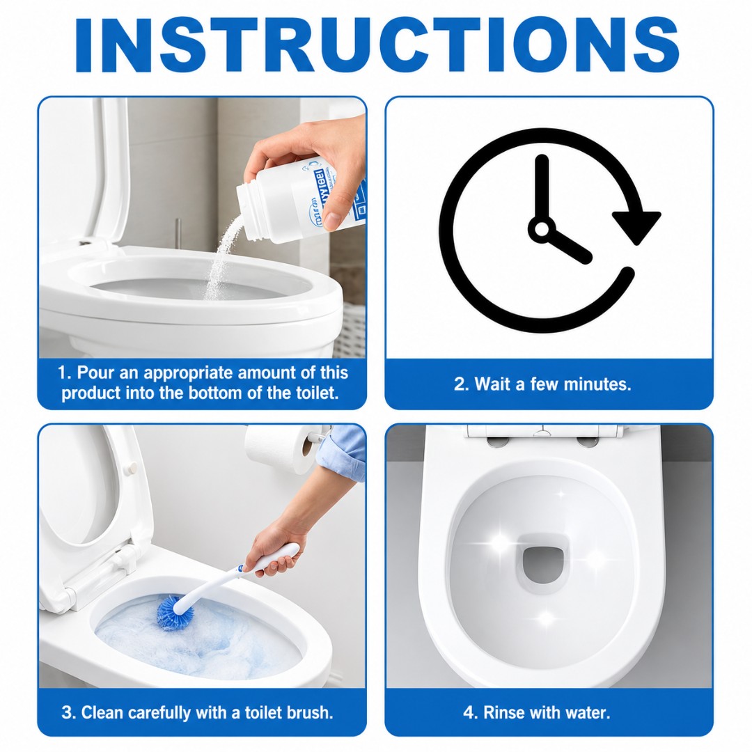 Toilet Active Oxygen Cleaner