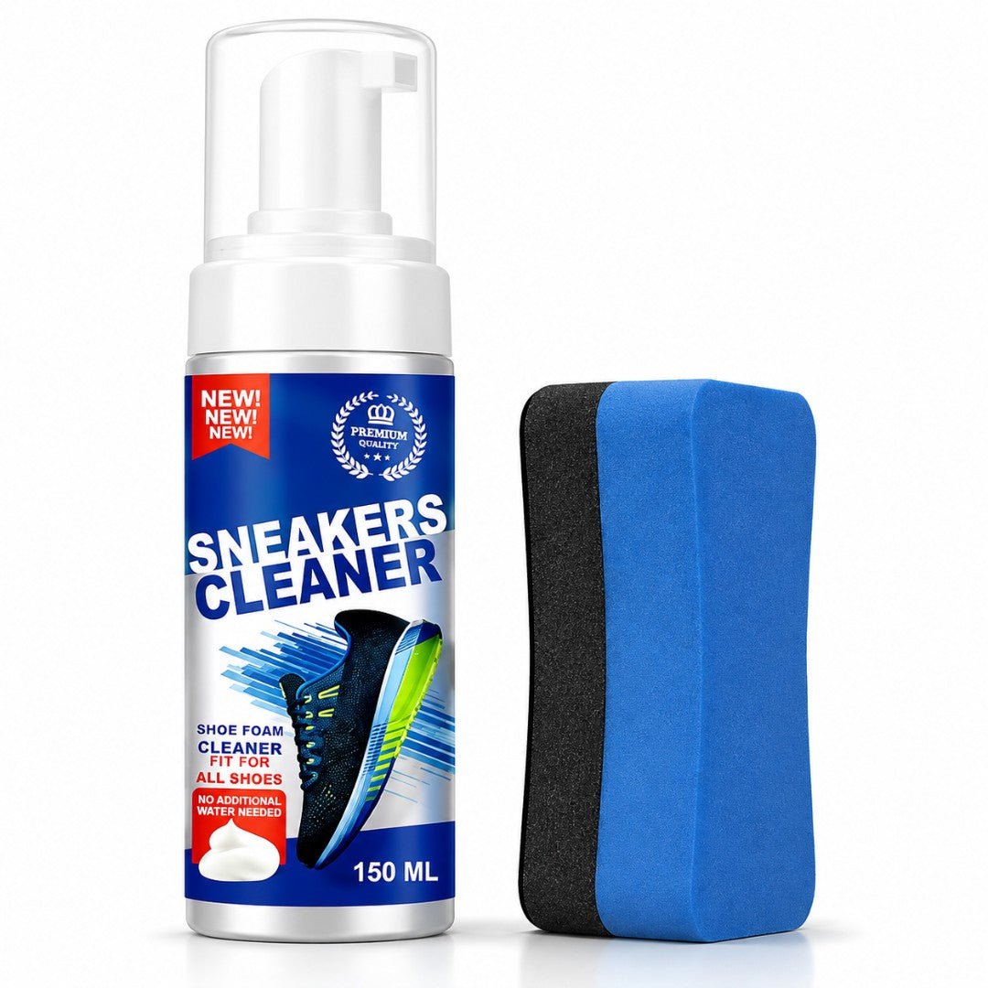 Quick Shoe Cleaning spray with brush