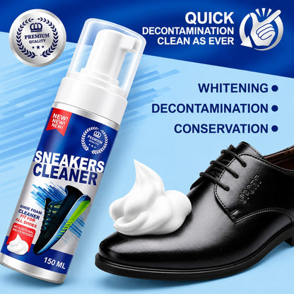Quick Shoe Cleaning spray with brush