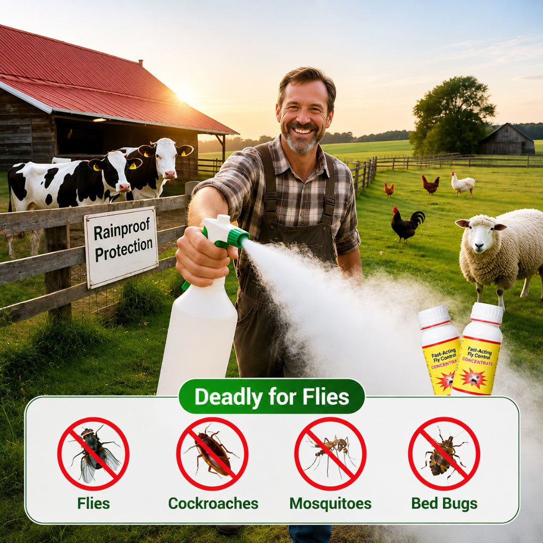 Fast-Acting Fly Control Concentrate
