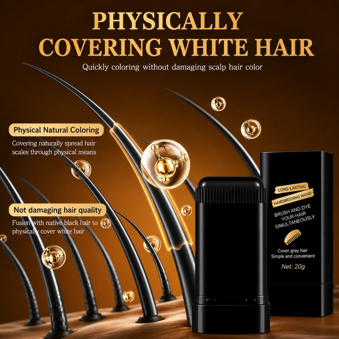 2 in 1 Hair Stick Hair Dye Stick Comb