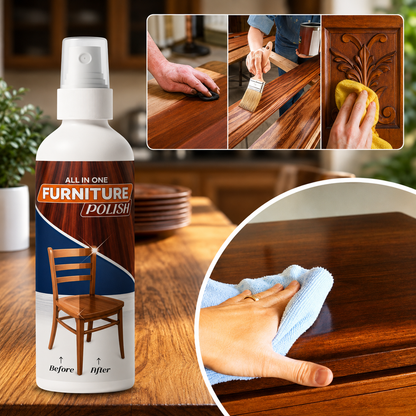All in One Furniture Polish - Pack of 3