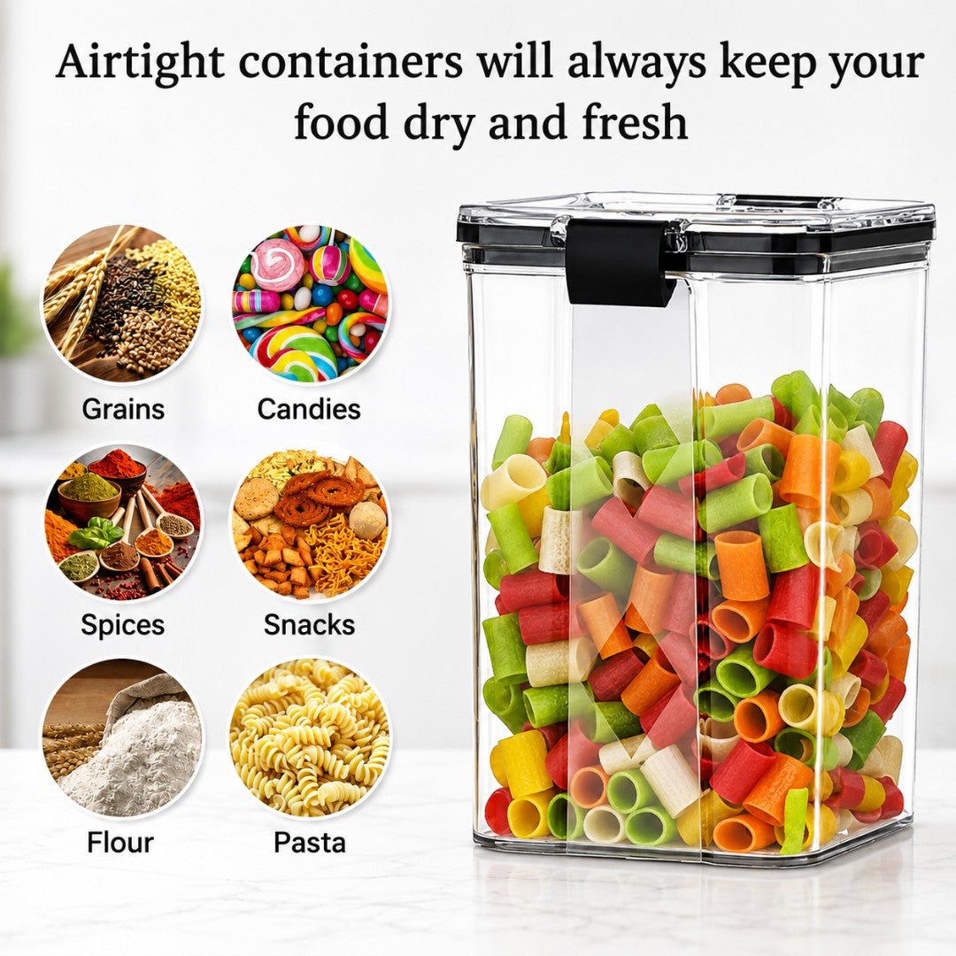 Air Tight Containers for Kitchen Storage Set, Container for Kitchen