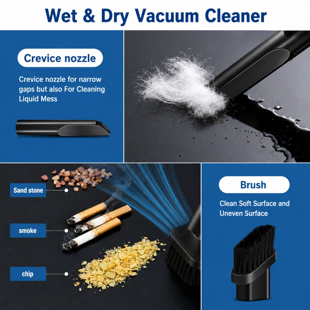 2-in-1 Handheld Vacuum Cleaner
