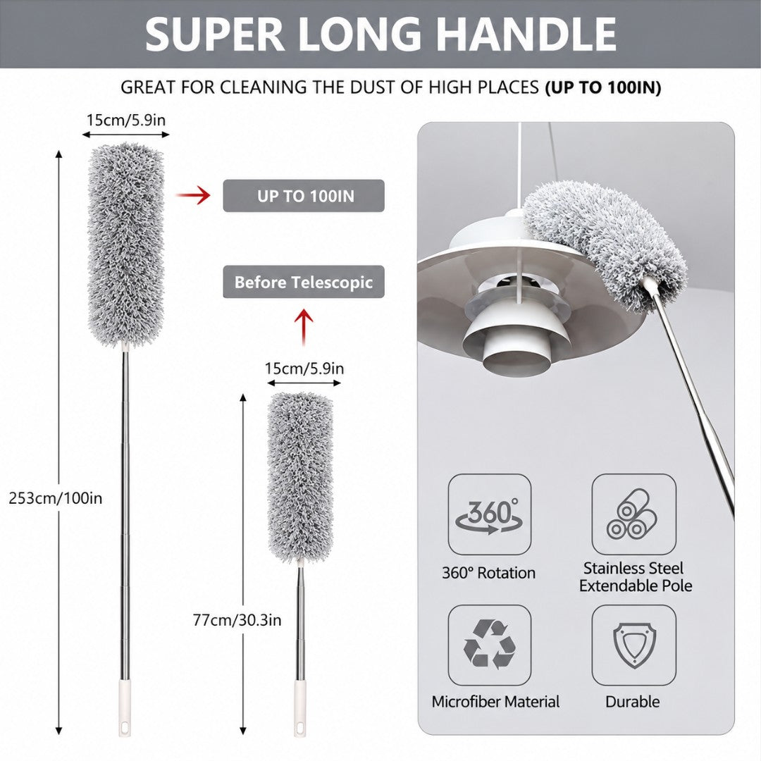 Telescopic Microfiber Mop