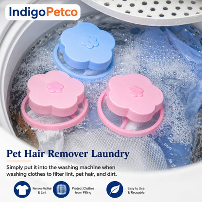 Washing Machine Floating Lint Mesh Bag - Pack of 3
