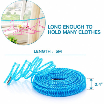 Rope-portable Adjustable Dryer Line Windproof Non-slip